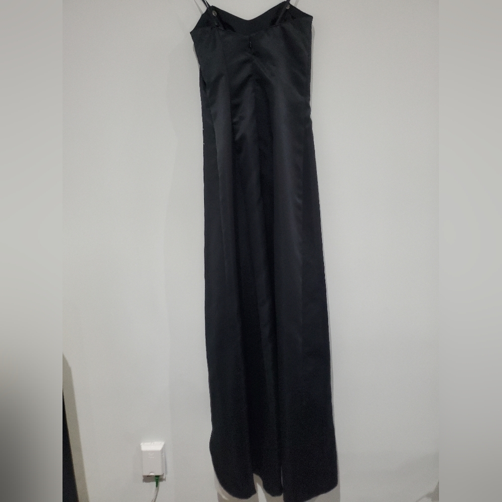 Vintage Rare: 90s/Y2K Black & White Formal Evening Gown size xs - Picture 6 of 9